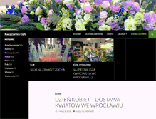 Tablet Screenshot of dafe.com.pl